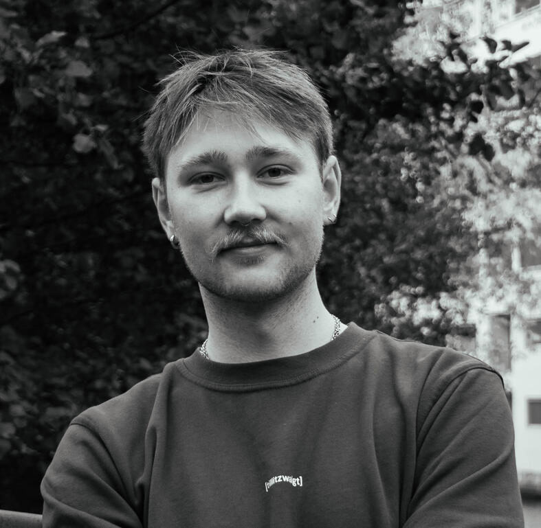 Denas, designer, PM, manager, and artist